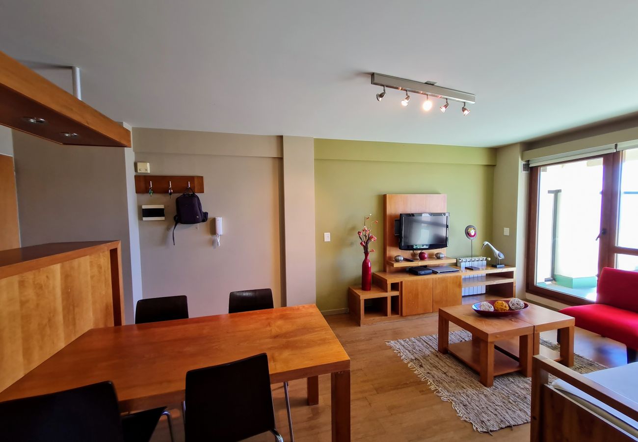 Apartamento en San Carlos de Bariloche - Terrazas del Lago II C con terraza y estac