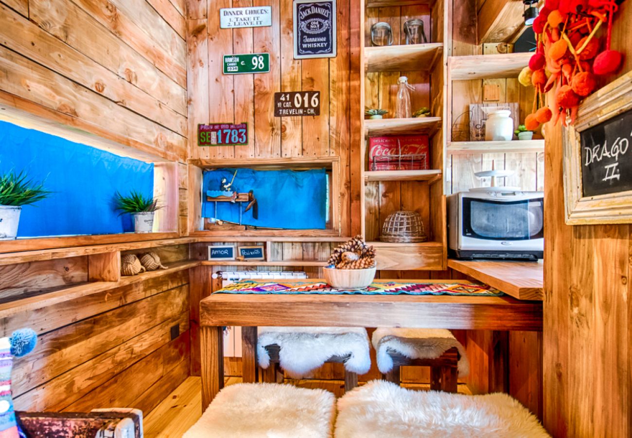 Casa en San Carlos de Bariloche - Magia, cabaña de ensueño con vista al lago