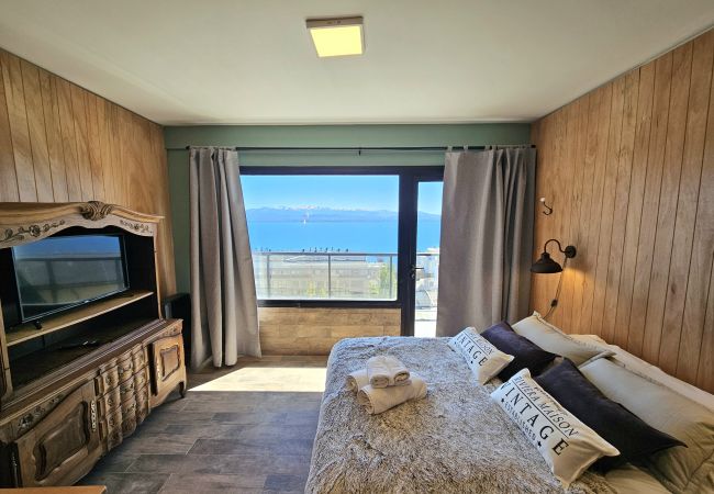 Estudio en San Carlos de Bariloche - El Suizo II departamento con vista al lago y Terra Estudio en San Carlos de Bariloche - El Suizo II departamento con vista al lago y Terra