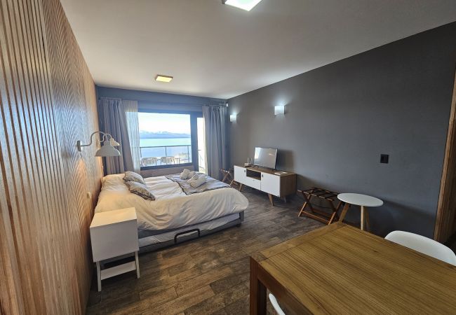 Estudio en San Carlos de Bariloche - Suizo I con vista al lago, Terraza y Estac. Estudio en San Carlos de Bariloche - Suizo I con vista al lago, Terraza y Estac.