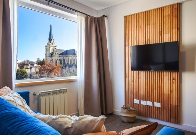 Apartamento en San Carlos de Bariloche - GARZA BLANCA departamento con vista al lago