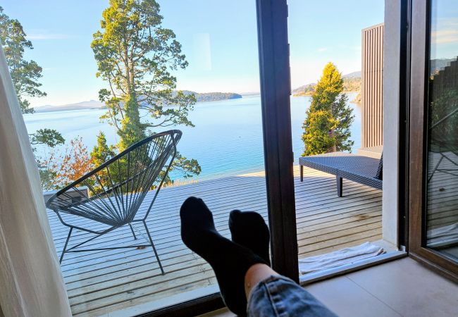 Apartamento en San Carlos de Bariloche - El Descanso con costa al Lago