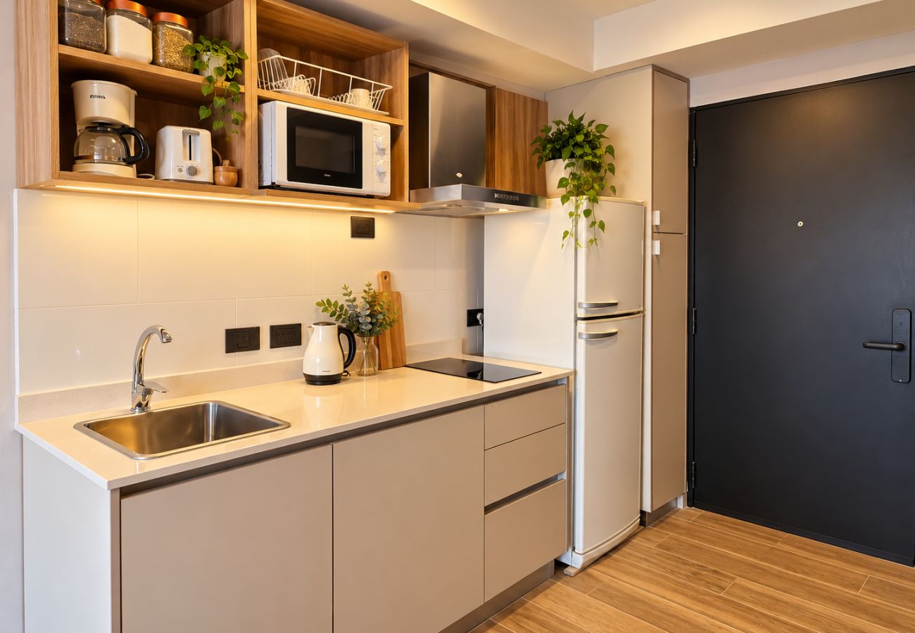 Apartamento en San Carlos de Bariloche - Malva Suites con vista al lago y estacionamiento