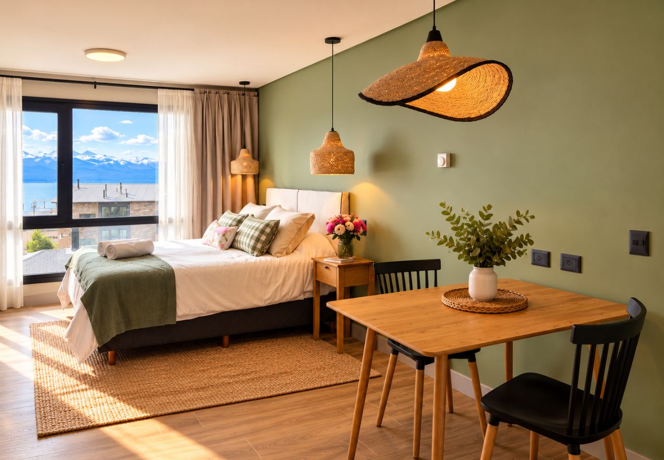 Apartamento en San Carlos de Bariloche - Anhelo con vista al Lago Nahuel Huapi